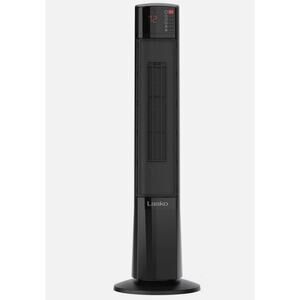 Lasko Digital Ceramic Tower Heater w/remote 1500W - Timer, Thermostat - Black